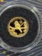 2025 Fiji. 999 Proof Gold Half Gram Kookaburra 35th Anniversary In Card