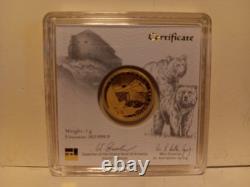 2025 Noah's Ark 1 Gram Gold. Armenia 100 Dram Coin in Assay. Minted by Geiger
