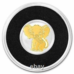 2025 Palau Elephant 0.5g Gold Coin NGC 70 CIT