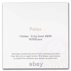 2025 Palau Elephant 0.5g Gold Coin NGC 70 CIT