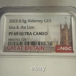 2025 Pf 69? Ultra Cameo Una And The Lion Gold Coin