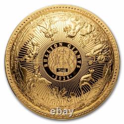 2025 Solomon Islands 40 gram Gold The Bullion Giants (Box & COA)