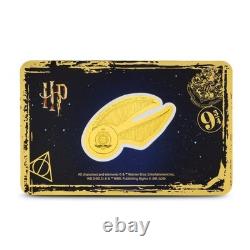2026 1/10 Gram Proof Niue Harry Potter The Golden Snitch Fractional Gold Coin