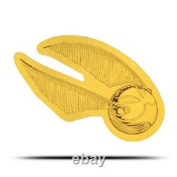 2026 1/10 Gram Proof Niue Harry Potter The Golden Snitch Fractional Gold Coin