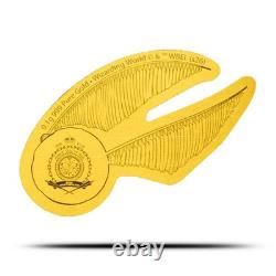 2026 1/10 Gram Proof Niue Harry Potter The Golden Snitch Fractional Gold Coin