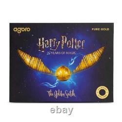 2026 1/10 Gram Proof Niue Harry Potter The Golden Snitch Fractional Gold Coin