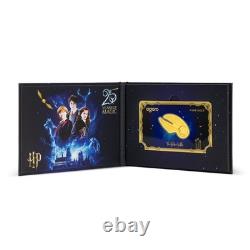 2026 1/10 Gram Proof Niue Harry Potter The Golden Snitch Fractional Gold Coin