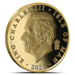 2026 1/2 Gram Isle of Man Gold Angel Coin