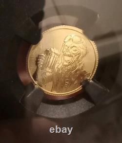 2026 $1 Niue Zombie Beer 1 Gram Gold 9kt NGC PF70 Reverse Proof Highest Grade