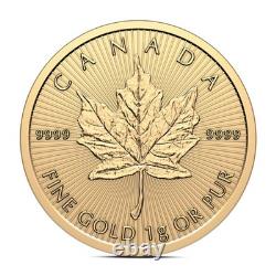 2026 25 Gram Canada Maple Leaf Gold Coin (25x1 Gram)