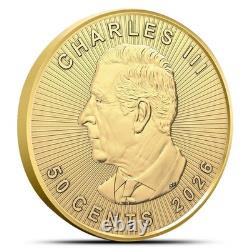 2026 25 Gram Canadian Gold MapleGram (25x1g, BU withAssay)