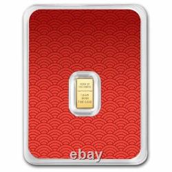 2026 APMEX Lunar Year of the Horse 1 Gram Gold Bar in TEP