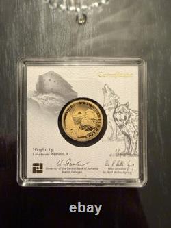 2026 Armenia Noah's Ark 1g Gold Bullion Coin 100 Dram 9999 Fine