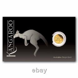2026 Australia 1/2 Gram Gold Kangaroo Mini Roo Proof (Assay Card)