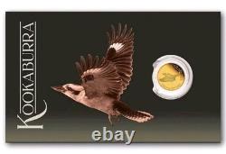 2026 Australia 1/2 Gram Gold Lunar Kookaburra PF In card