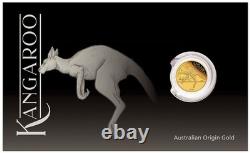 2026 Australia Kangaroo Mini Roo 0.5g Gold Proof Coin in Card