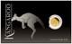 2026 Australia Kangaroo Mini Roo 0.5g Gold Proof Coin In Card