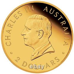 2026 Australia Kangaroo Mini Roo 0.5g Gold Proof Coin in Card