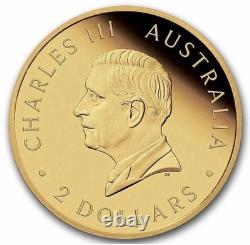 2026 Australia Lunar Year of The Horse Proof 1/2 Gram Gold Coin in Card