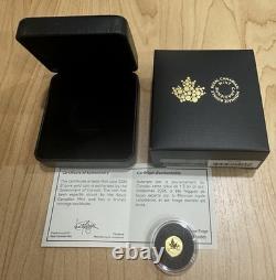 2026 Canada 30th Anniversary of Arboreal Emblem 0.5 g Gold Maple Leaf BOX COA