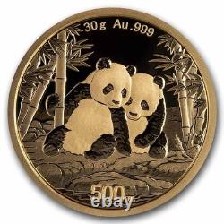 2026 China 30 Gram Gold Panda BU (Mint Sealed)