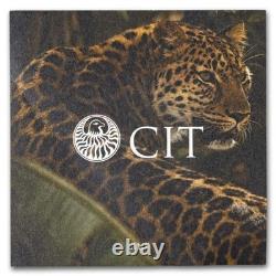 2026 Cook Islands 1/2 gram Gold Barre de Luxe Leopard Coin Bar