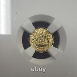 2026 Cook Islands Bounty Gold $5 Coin NGC MS70 1 Gram Gold 0.9999 Fineness