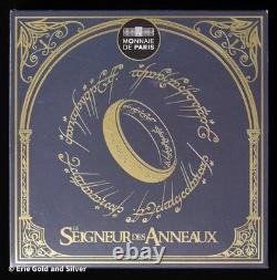 2026 France Lord of the Rings One Ring 3.5g Gold Coin