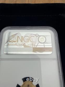 2026 G $1 Niue SPINOSAURUS Reverse Proof PF70 1g Gold Coin