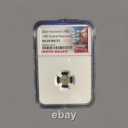 2026 Gold Ascension G50C 1787 Basher Doubloom MS 69 South Beach