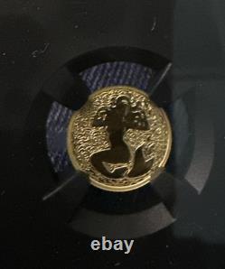 2026 Gold Niue G$1 Mermaid NGC Reverse PF70 1 Gram Gold