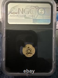 2026 Gold Niue G$1 Mermaid NGC Reverse PF70 1 Gram Gold