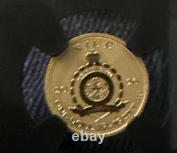 2026 Gold Niue G$1 Mermaid NGC Reverse PF70 1 Gram Gold