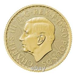2026 Great Britain Gold Britannia £25 1/4 oz BU