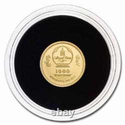 2026 Mongolia 1/2 gram Proof Gold Lunar Year of the Horse