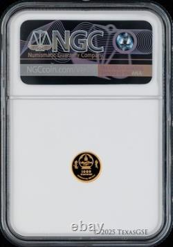 2026 Mongolia Gold 1000tog 0.5g Year of the Horse NGC PF70 First Release