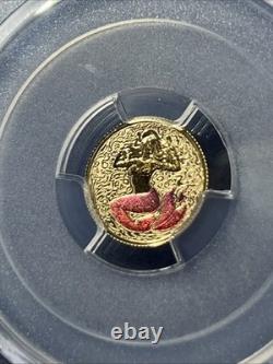 2026 Niue 1 Gram Gold Mermaid Pink Tail Rev Proof PCGS PR70 22KT Gold LOT Z-576 2026 Niue 1 Gram Gold Mermaid Pink Tail Rev Proof PCGS PR70 22KT Gold LOT Z-576