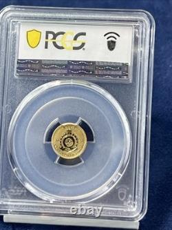 2026 Niue 1 Gram Gold Mermaid Pink Tail Rev Proof PCGS PR70 22KT Gold LOT Z-576