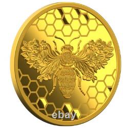 2026 Niue 3.11 Gram Proof GOLD COIN'Gold Bee' Mintage of 1000