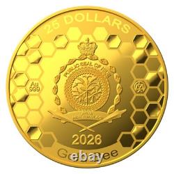 2026 Niue 3.11 Gram Proof GOLD COIN'Gold Bee' Mintage of 1000