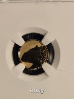2026 Niue G$1 Ankylosuarus 1 gram 22 kt Gold Reverse PF70