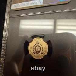 2026 Niue G$1 Tyrannosaurus T Rex 1g Gram 22k Gold Coin NGC Reverse PF70 BERT