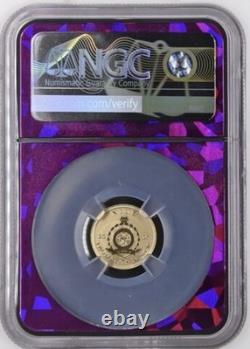 2026 Niue Gold G$2 Ankylosaurus Holding Flail NGC Reverse PF70 2 gram Coin