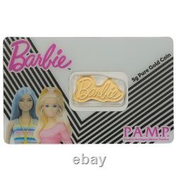 2026 Solomon Island Pamp Suisse 5 Gram Gold Barbie in Assay