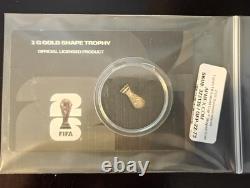 2026 Solomon Islands Gold Coin FIFA 1 Gram