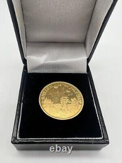 22ct Gold Coin 1969 Apollo 11 Moon Landing 7.1grams Collectors Item