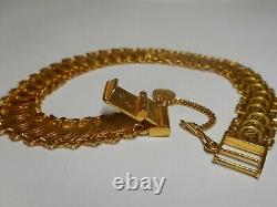 22k 916 Gold Mini Coin Bracelet 17.2 grams