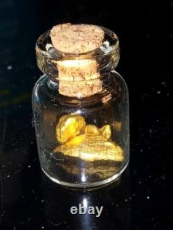 22k gold Refined from Gold Recovery 3.8 Grams