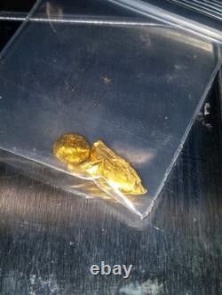 22k gold Refined from Gold Recovery 3.8 Grams