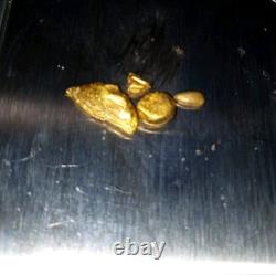 22k gold Refined from Gold Recovery 3.8 Grams